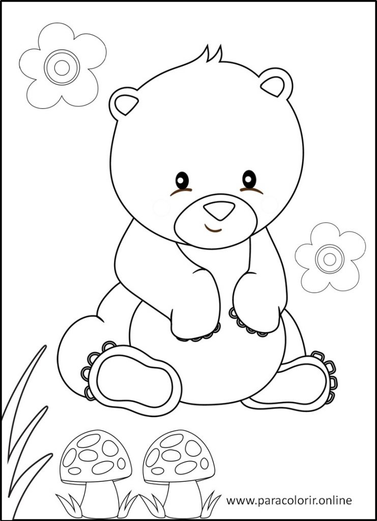 floresta desenho facil