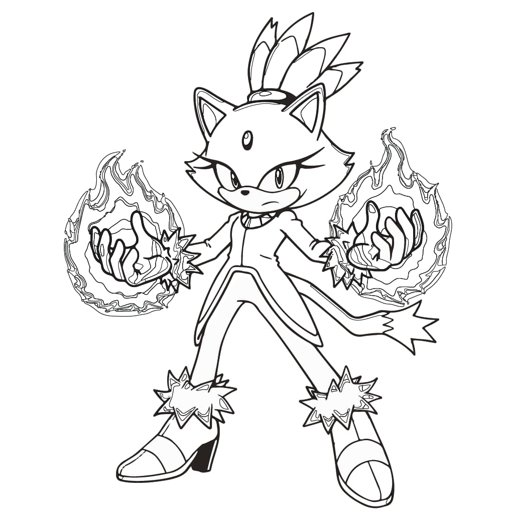 desenho de fogo realista