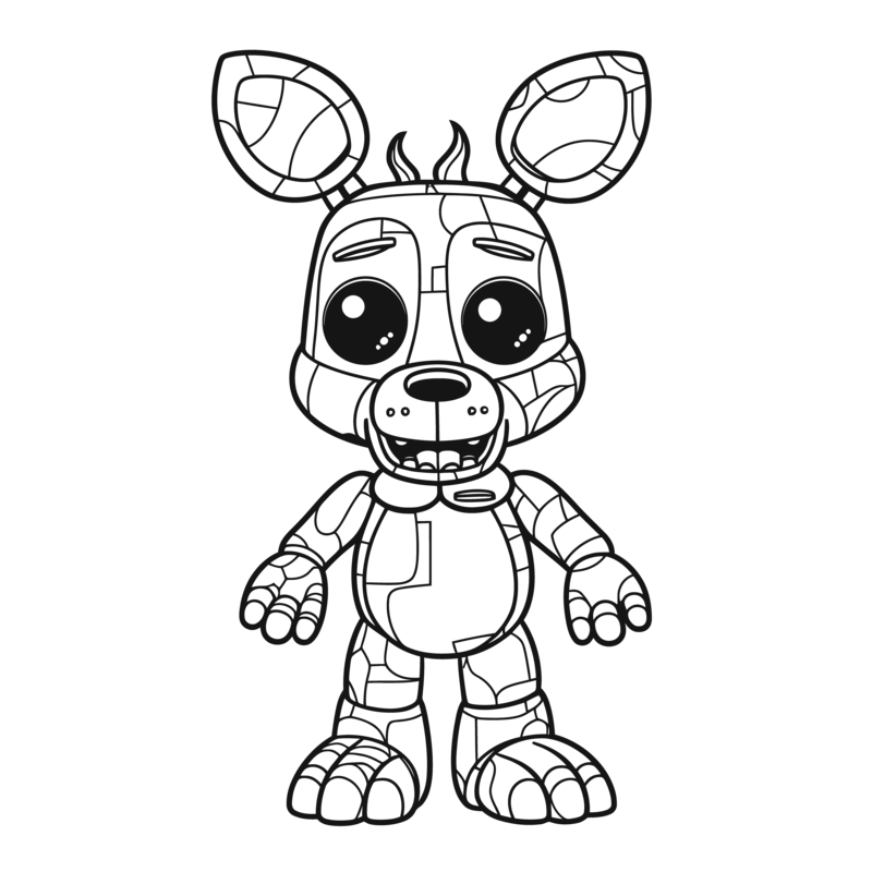 Foxy pixel art