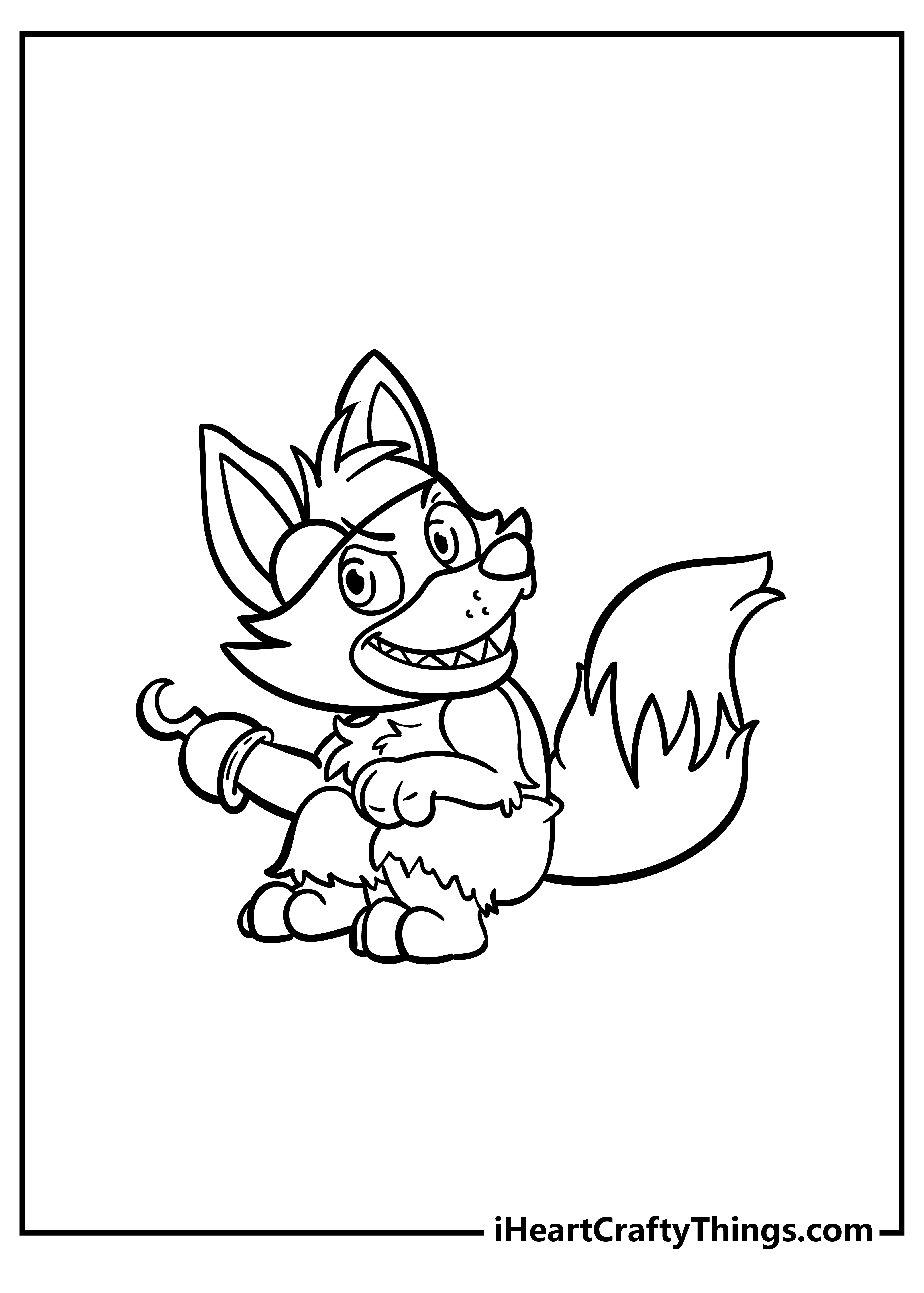 Foxy assustador