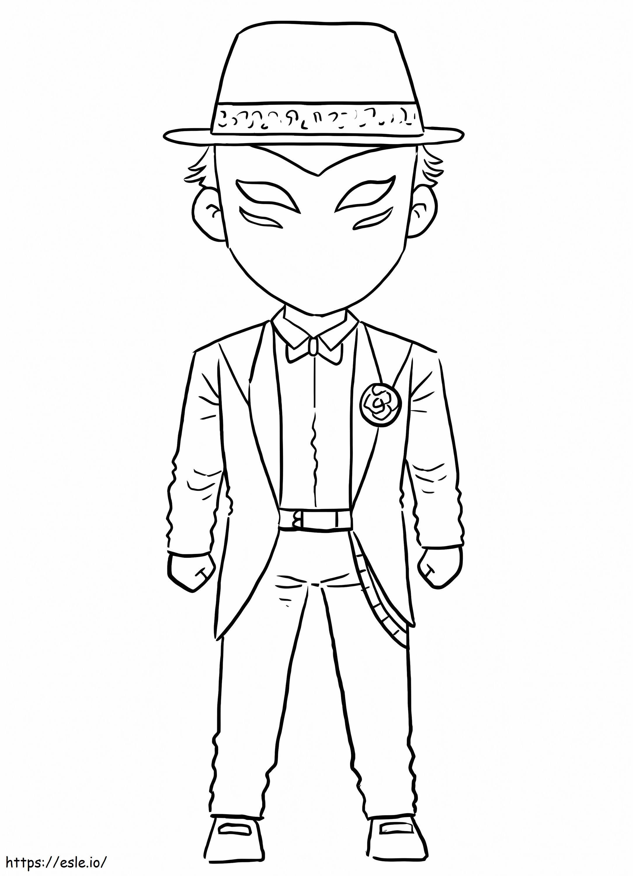 desenhos de Free Fire para colorir armas