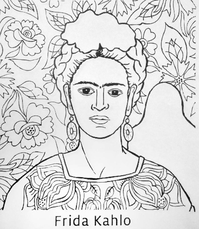 frida kahlo para pintar