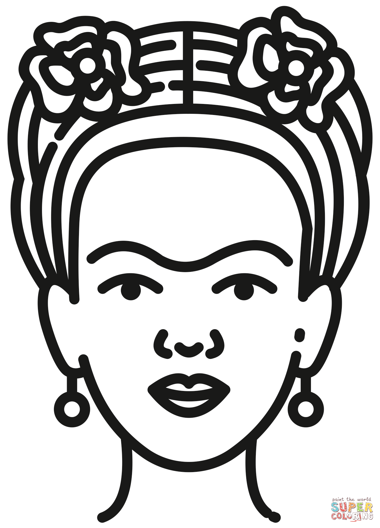 pinturas de frida kahlo para colorir