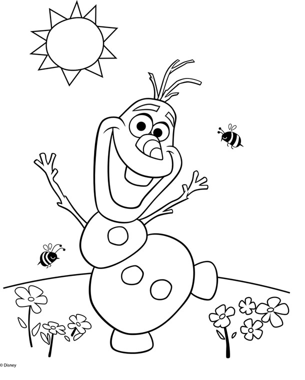 desenhos da frozen para imprimir