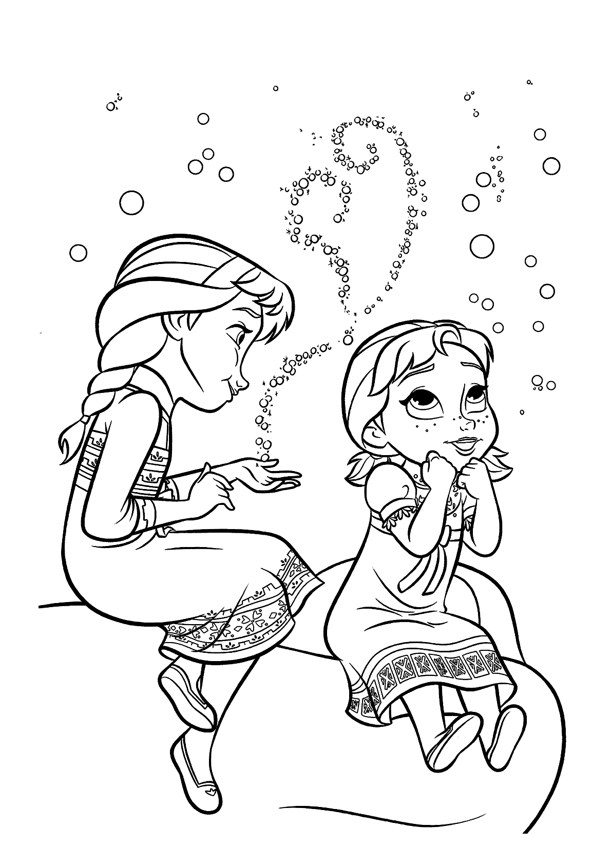 frozen para pintar