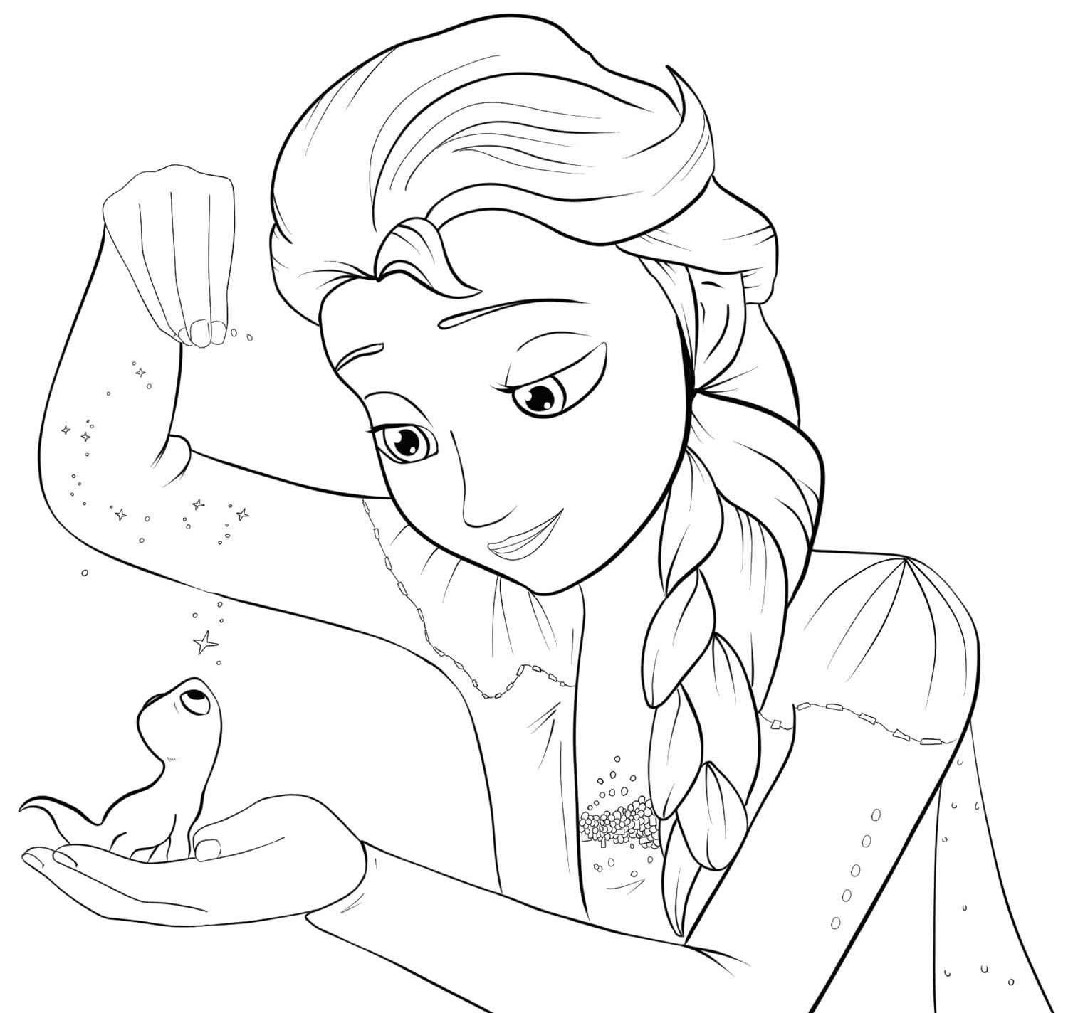 frozen 2 desenhos para pintar