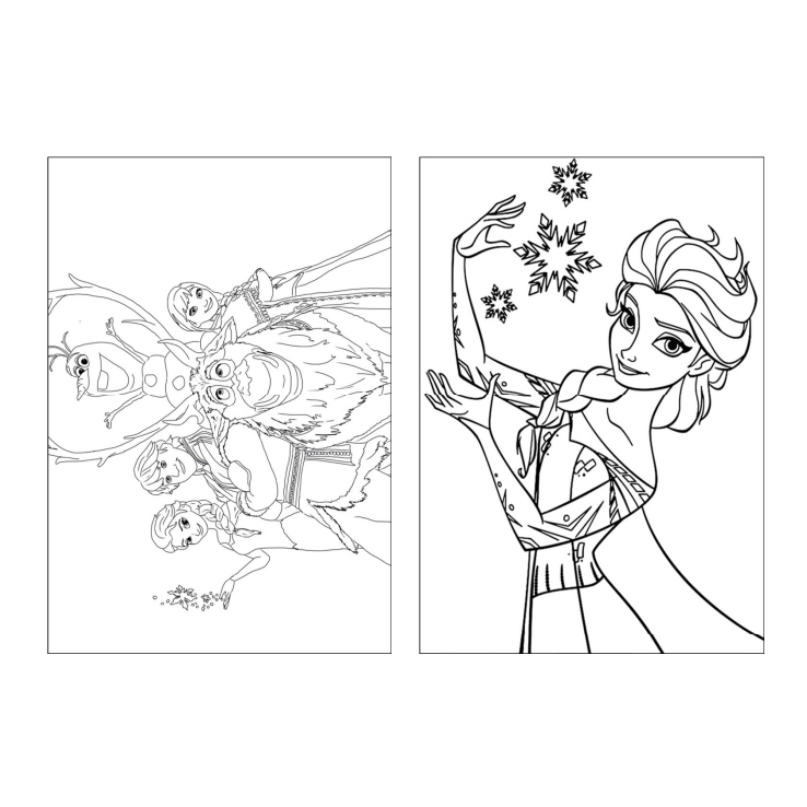 frozen para pintar