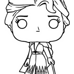 olaf para colorir