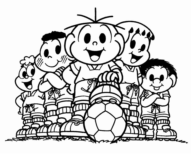futebol para colorir gratis