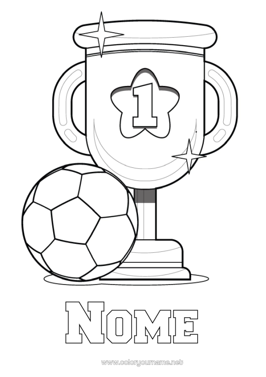 desenhos de personagens jogando futebol para colorir