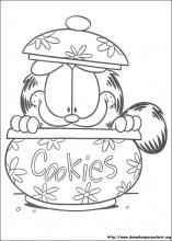 garfield para imprimir gratis