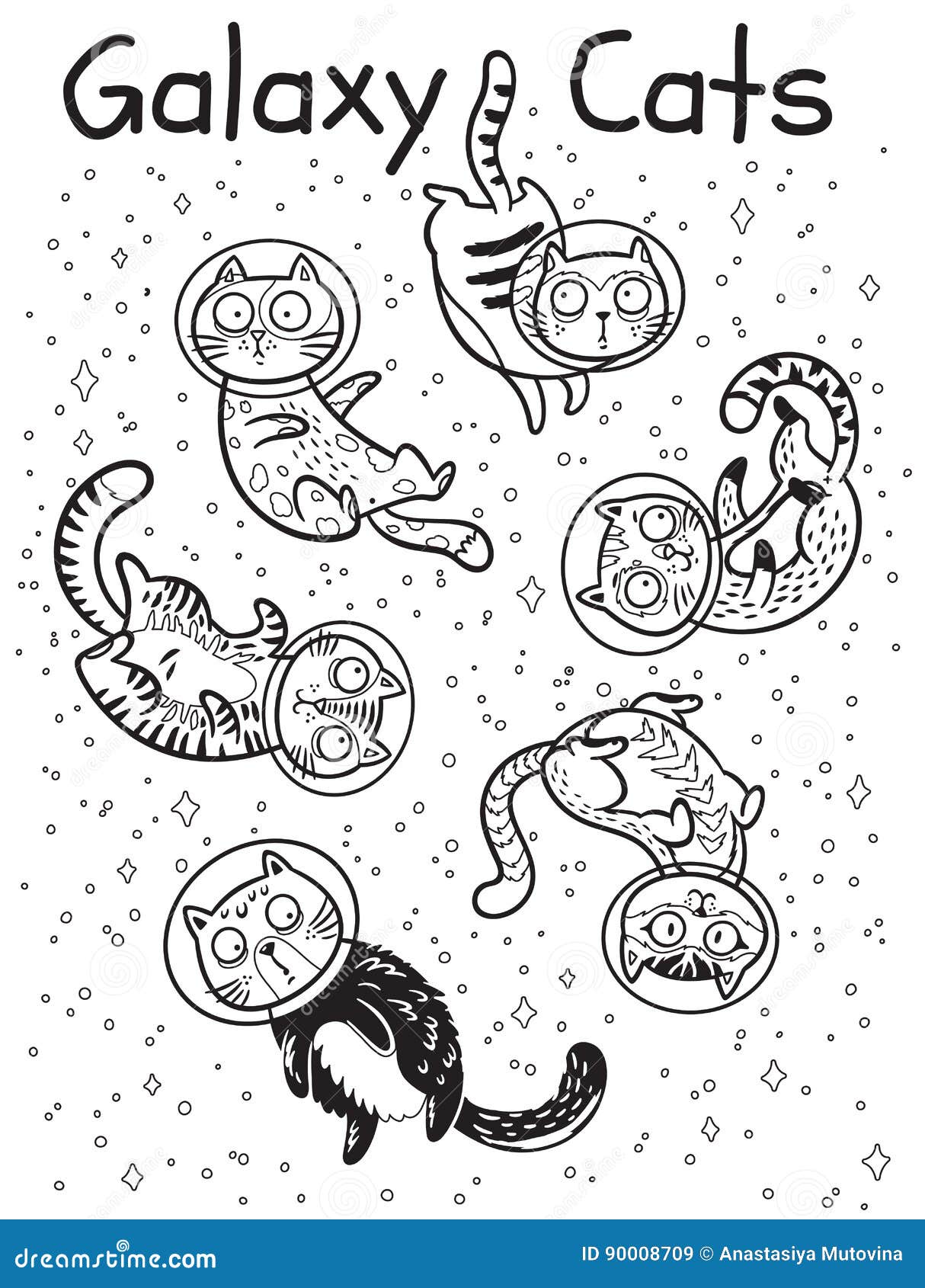 pintar gato galáctico