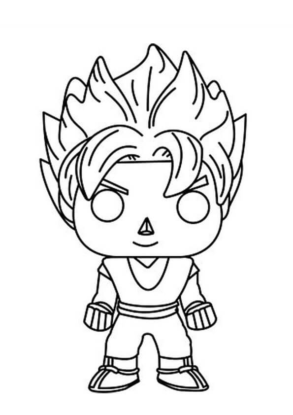 desenhos do goku para imprimir