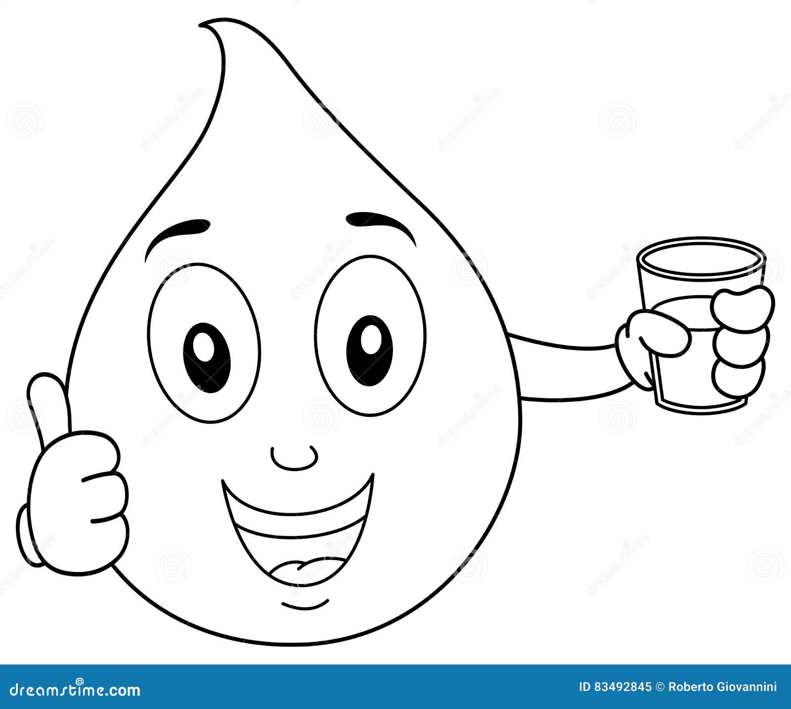 desenho de gota d