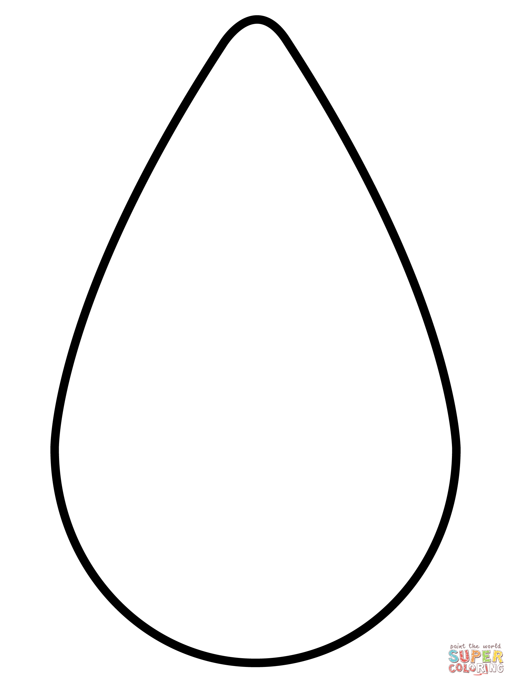 desenho de gota de chuva cartoon