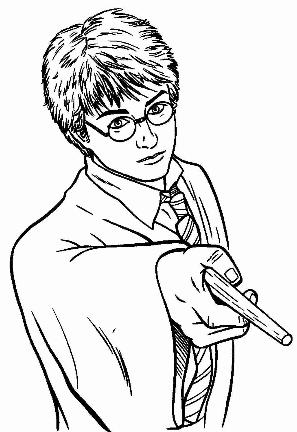 desenhos de hogwarts para colorir