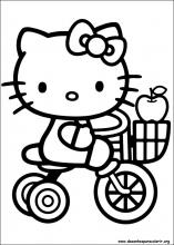 desenho hello kitty para pintar