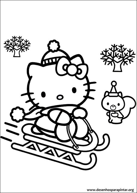 desenhos fofos da hello kitty