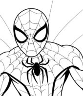 homem aranha vilões para colorir
