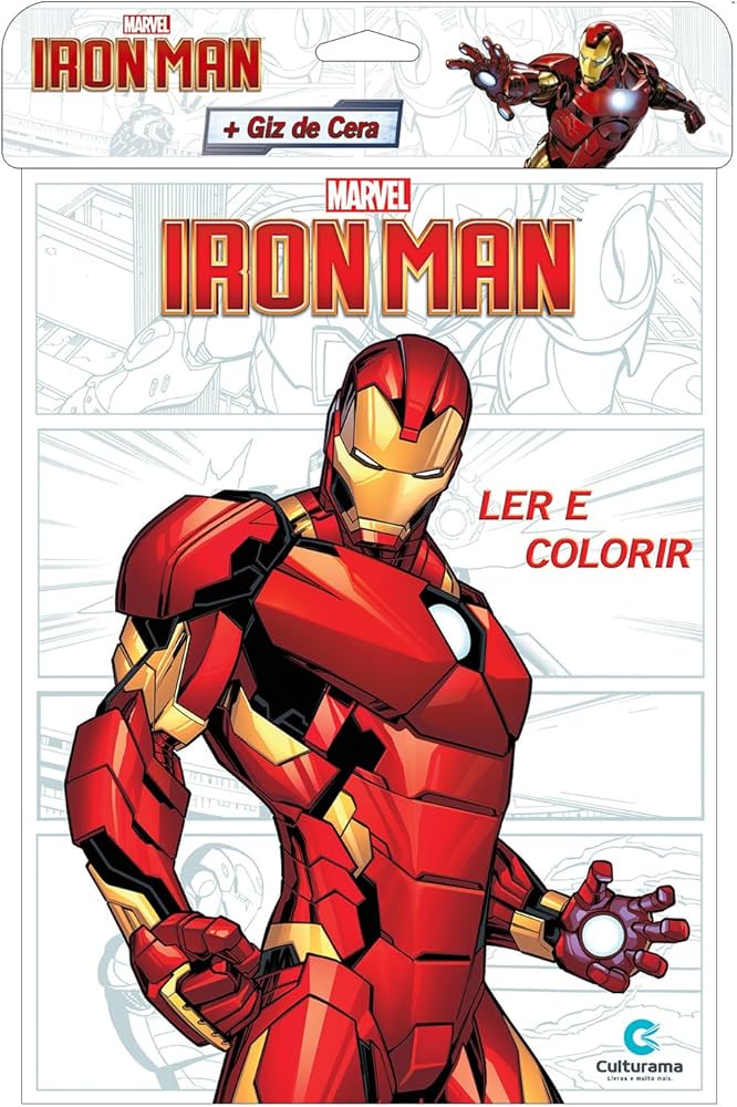 desenho homem de ferro para pintar