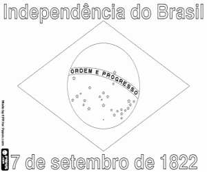 moldes da bandeira do brasil para pintar