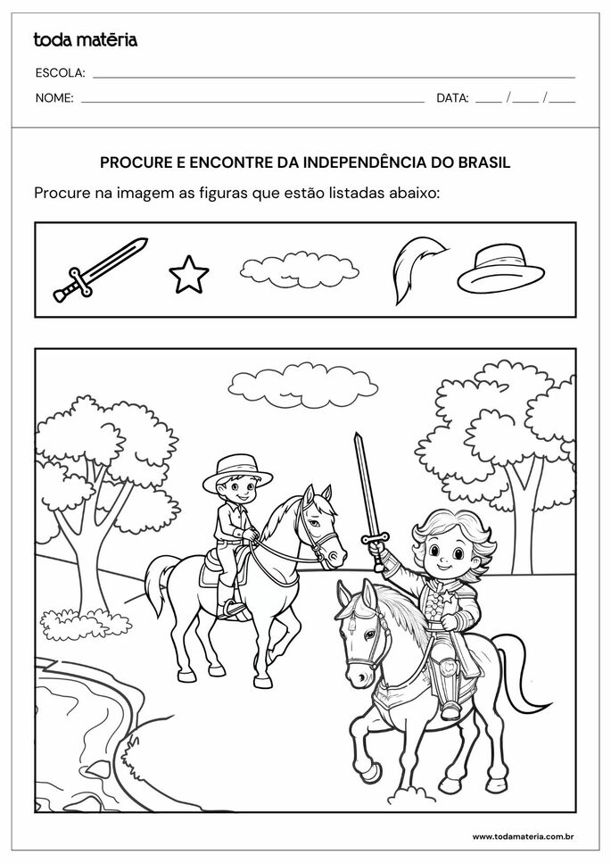 atividades educativas 7 de setembro educação infantil