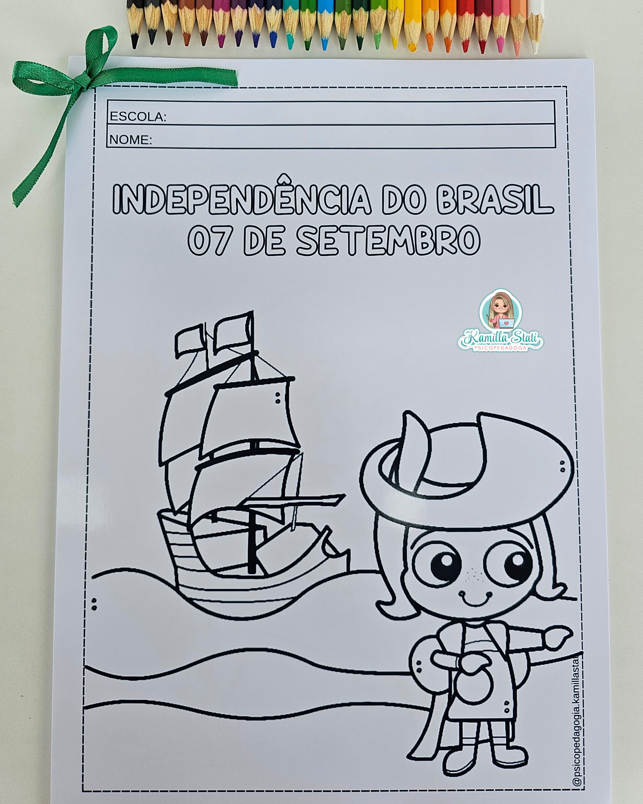 desenhos da independência do brasil para colorir grátis