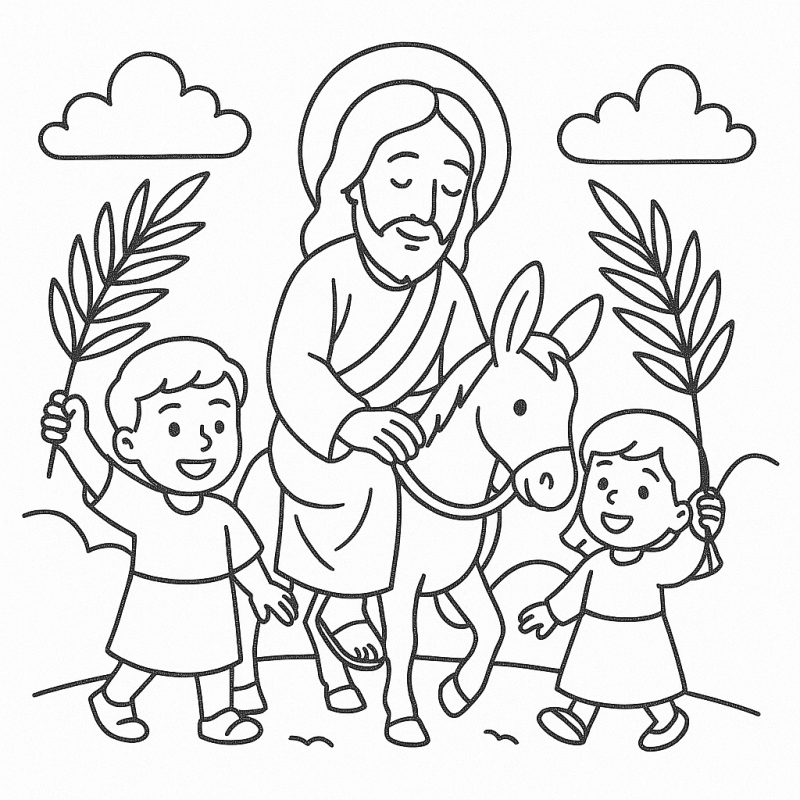 imagens de Jesus para imprimir e colorir