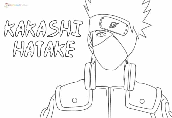 colorir personagens naruto