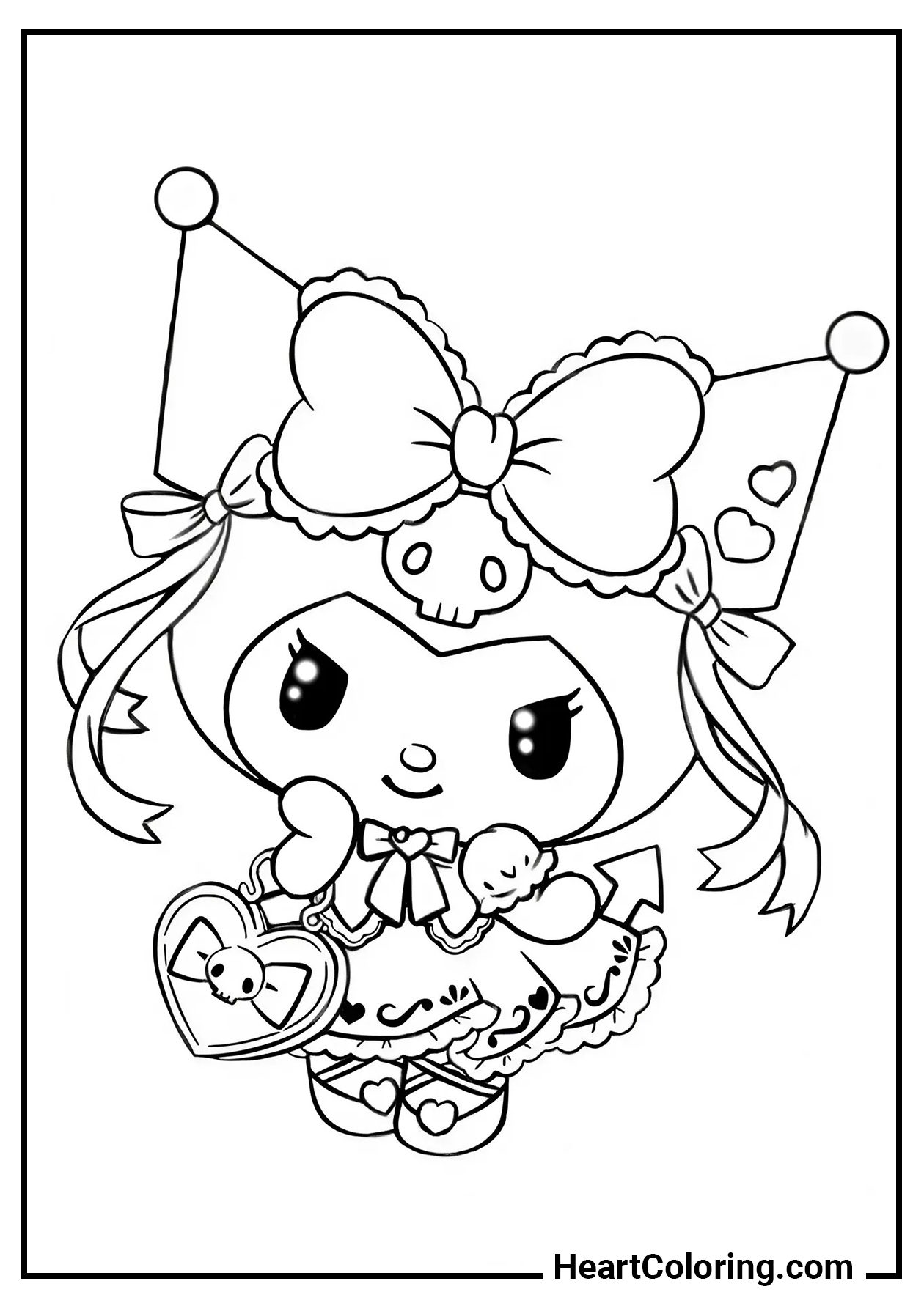 kuromi pdf para imprimir