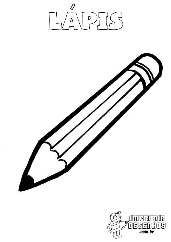 desenhos de lápis de cor para pintar