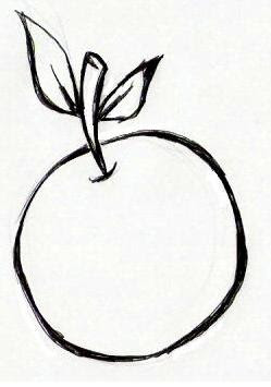 desenhos de frutas para colorir