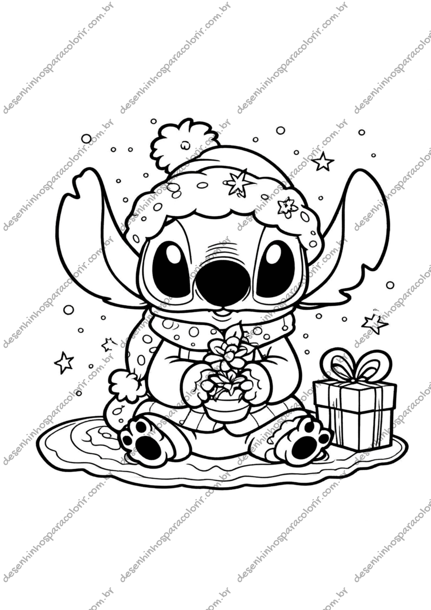 desenhos do stitch para crianças