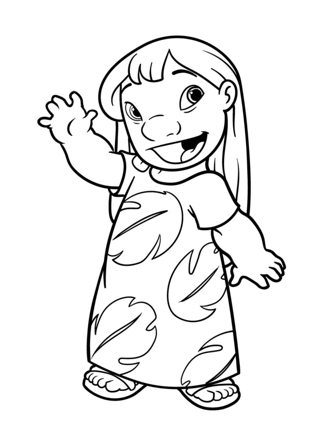 Lilo e Stitch para pintar