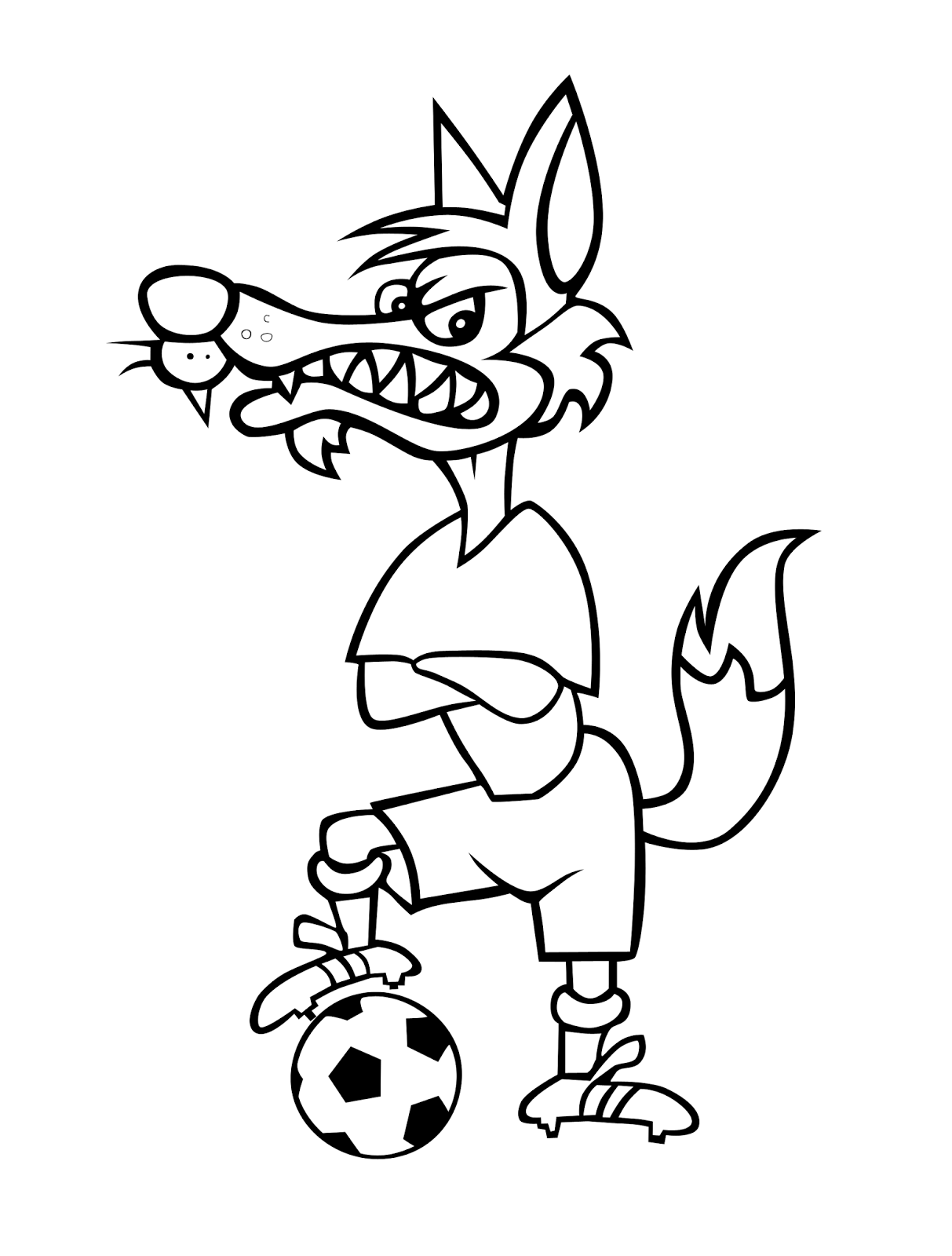 desenho de animal do cerrado para colorir