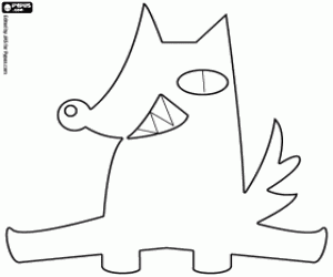 lobo mau chapeuzinho vermelho desenho