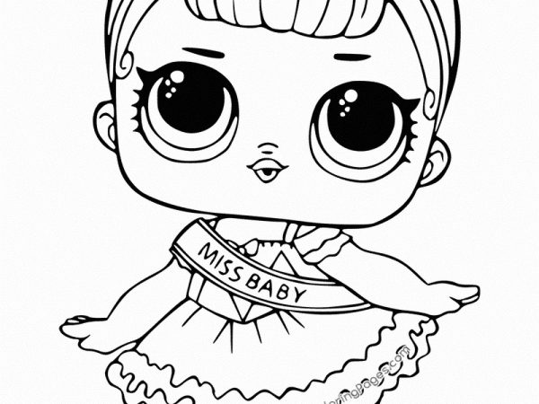 desenhos lol surprise para imprimir