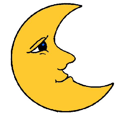 desenho lua para adultos