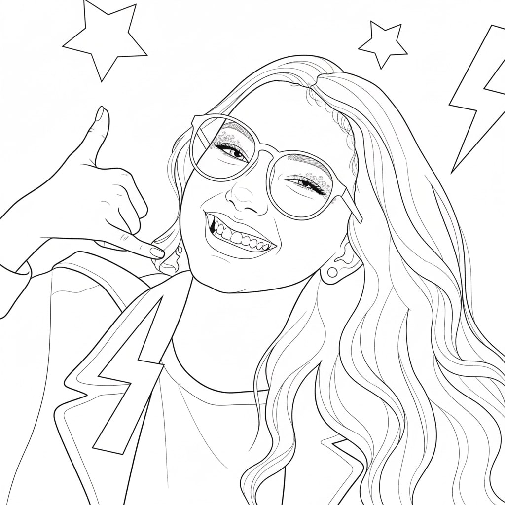 desenhos da luluca para colorir com canetinha