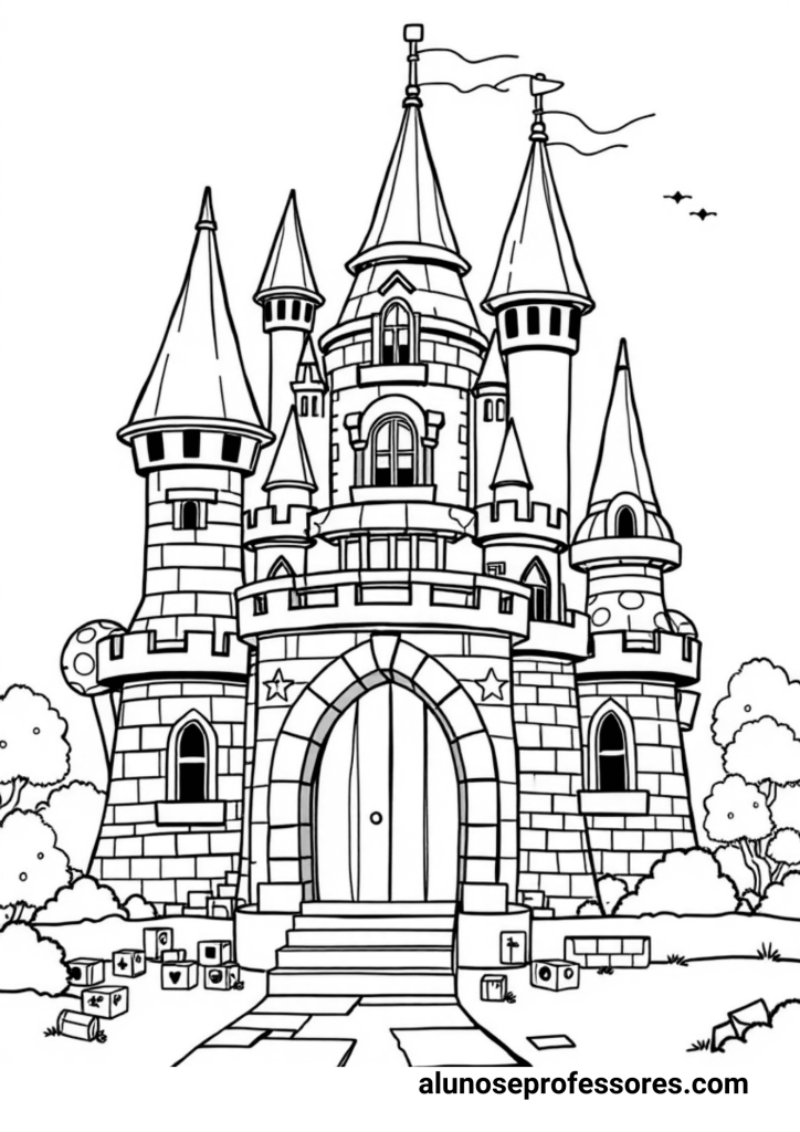 personagens Mario para colorir