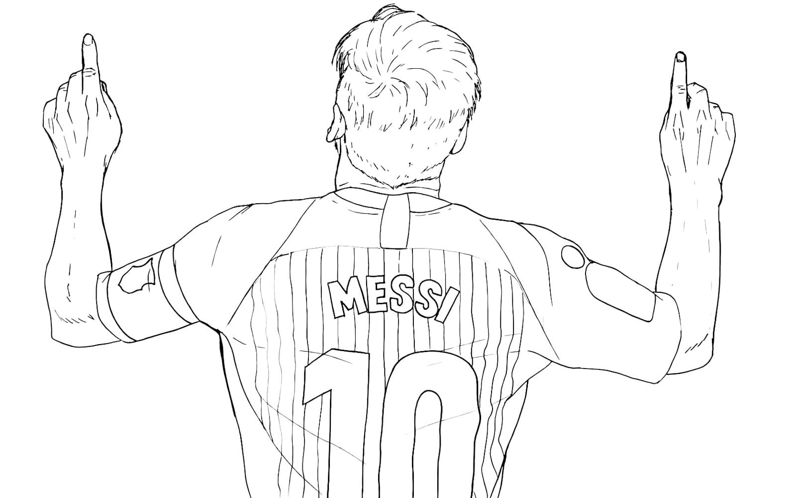coloring pages messi