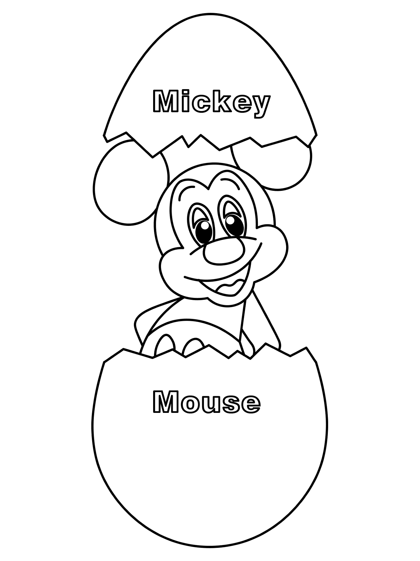 mickey mouse mágico para colorir