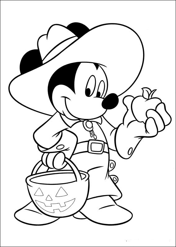 atividade de colorir mickey mouse para crianças
