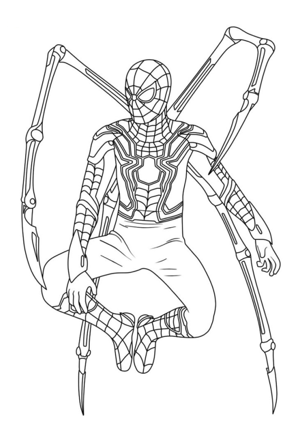 miles morales traje para colorir