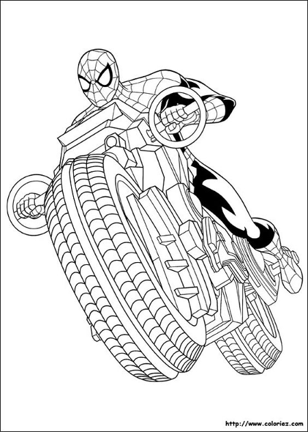 miles morales com casaco para colorir