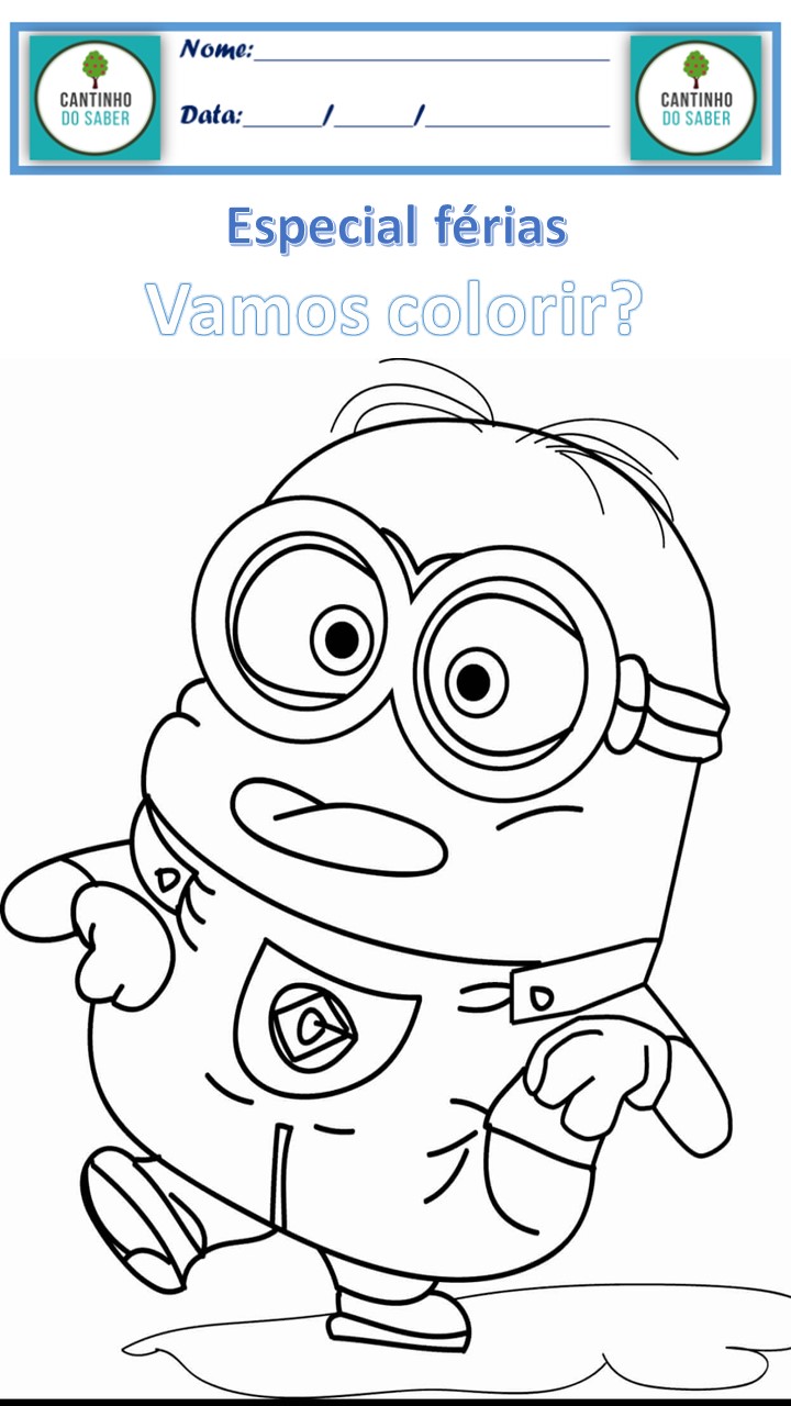 minions para colorir e imprimir