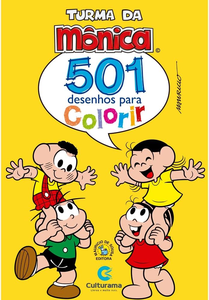 Colorir personagens infantis brasileiros