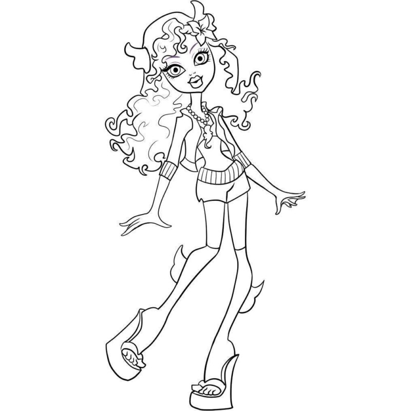 colorir monster high