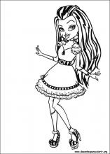 desenhos monster high para imprimir