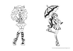 atividades monster high para crianças